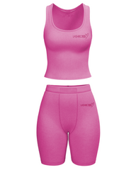LASH BO$$ TANK TOP SET - SUNSET SORBET - Strikly Lashed Glam Shop LLC