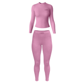 LASH BO$$ LONG SLEEVE SET - PINK - Strikly Lashed Glam Shop LLC