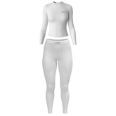 LASH BO$$ LONG SLEEVE SET - WHITE - Strikly Lashed Glam Shop LLC