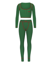 SANTA BABY HOLIDAY SET - HOLLY MISTLETOE